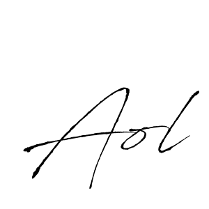 How to make Aol name signature. Use Antro_Vectra style for creating short signs online. This is the latest handwritten sign. Aol signature style 6 images and pictures png