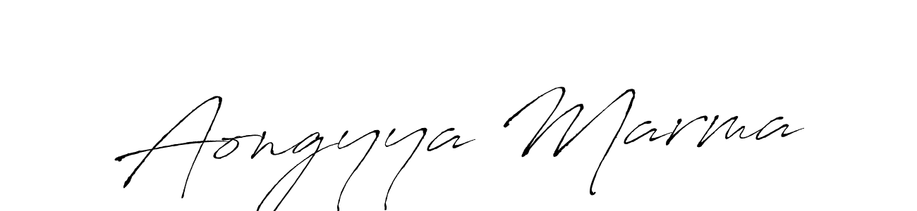 Once you've used our free online signature maker to create your best signature Antro_Vectra style, it's time to enjoy all of the benefits that Aongyya Marma name signing documents. Aongyya Marma signature style 6 images and pictures png