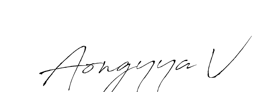 Make a short Aongyya V signature style. Manage your documents anywhere anytime using Antro_Vectra. Create and add eSignatures, submit forms, share and send files easily. Aongyya V signature style 6 images and pictures png