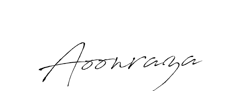 Also we have Aoonraza name is the best signature style. Create professional handwritten signature collection using Antro_Vectra autograph style. Aoonraza signature style 6 images and pictures png