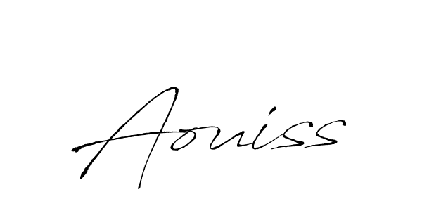 Create a beautiful signature design for name Aouiss. With this signature (Antro_Vectra) fonts, you can make a handwritten signature for free. Aouiss signature style 6 images and pictures png