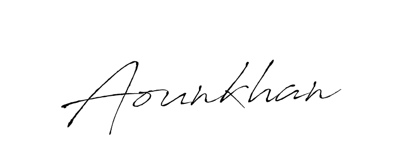 Here are the top 10 professional signature styles for the name Aounkhan. These are the best autograph styles you can use for your name. Aounkhan signature style 6 images and pictures png