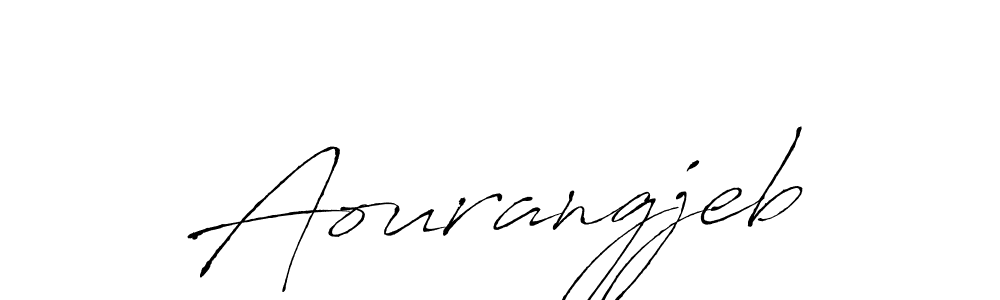 Design your own signature with our free online signature maker. With this signature software, you can create a handwritten (Antro_Vectra) signature for name Aourangjeb. Aourangjeb signature style 6 images and pictures png