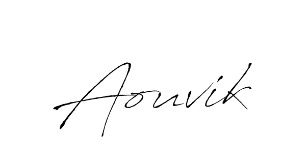 The best way (Antro_Vectra) to make a short signature is to pick only two or three words in your name. The name Aouvik include a total of six letters. For converting this name. Aouvik signature style 6 images and pictures png