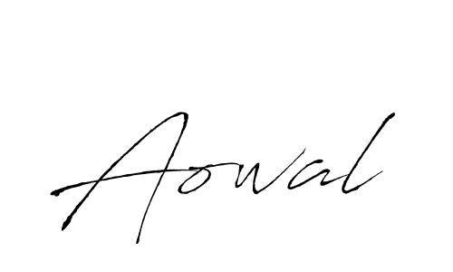 How to Draw Aowal signature style? Antro_Vectra is a latest design signature styles for name Aowal. Aowal signature style 6 images and pictures png