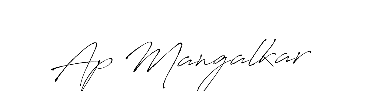 The best way (Antro_Vectra) to make a short signature is to pick only two or three words in your name. The name Ap Mangalkar include a total of six letters. For converting this name. Ap Mangalkar signature style 6 images and pictures png