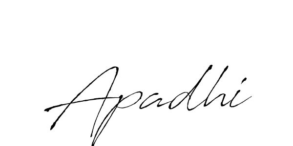 Create a beautiful signature design for name Apadhi. With this signature (Antro_Vectra) fonts, you can make a handwritten signature for free. Apadhi signature style 6 images and pictures png