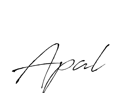 Also we have Apal name is the best signature style. Create professional handwritten signature collection using Antro_Vectra autograph style. Apal signature style 6 images and pictures png