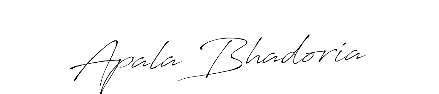 You should practise on your own different ways (Antro_Vectra) to write your name (Apala Bhadoria) in signature. don't let someone else do it for you. Apala Bhadoria signature style 6 images and pictures png