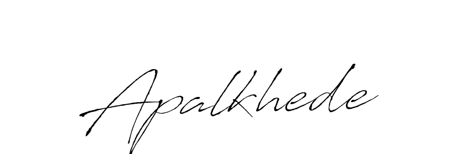 It looks lik you need a new signature style for name Apalkhede. Design unique handwritten (Antro_Vectra) signature with our free signature maker in just a few clicks. Apalkhede signature style 6 images and pictures png