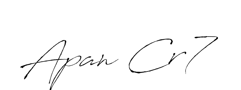 Similarly Antro_Vectra is the best handwritten signature design. Signature creator online .You can use it as an online autograph creator for name Apan Cr7. Apan Cr7 signature style 6 images and pictures png