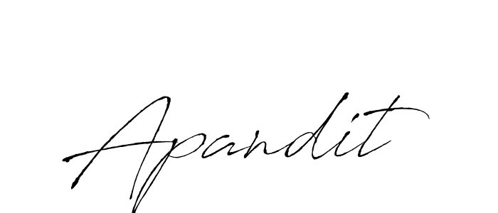 Antro_Vectra is a professional signature style that is perfect for those who want to add a touch of class to their signature. It is also a great choice for those who want to make their signature more unique. Get Apandit name to fancy signature for free. Apandit signature style 6 images and pictures png