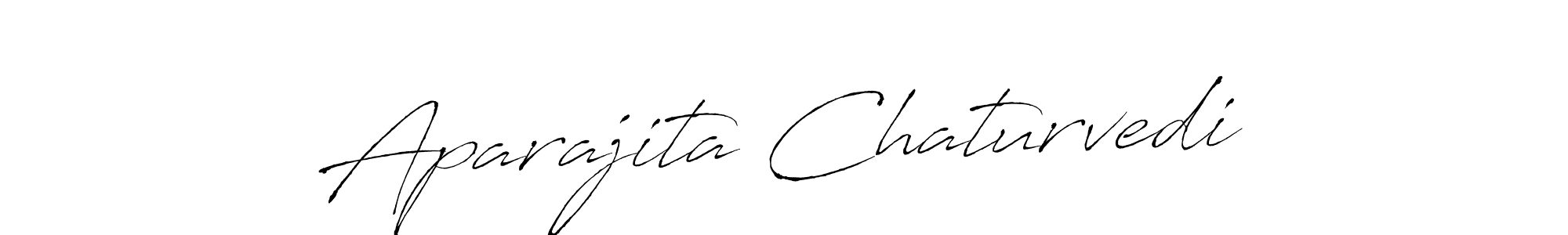 Aparajita Chaturvedi stylish signature style. Best Handwritten Sign (Antro_Vectra) for my name. Handwritten Signature Collection Ideas for my name Aparajita Chaturvedi. Aparajita Chaturvedi signature style 6 images and pictures png