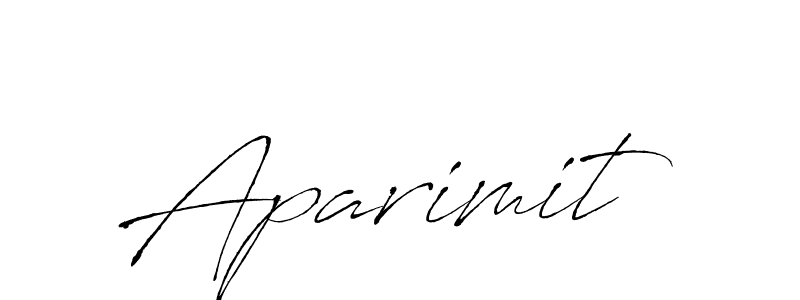 Aparimit stylish signature style. Best Handwritten Sign (Antro_Vectra) for my name. Handwritten Signature Collection Ideas for my name Aparimit. Aparimit signature style 6 images and pictures png