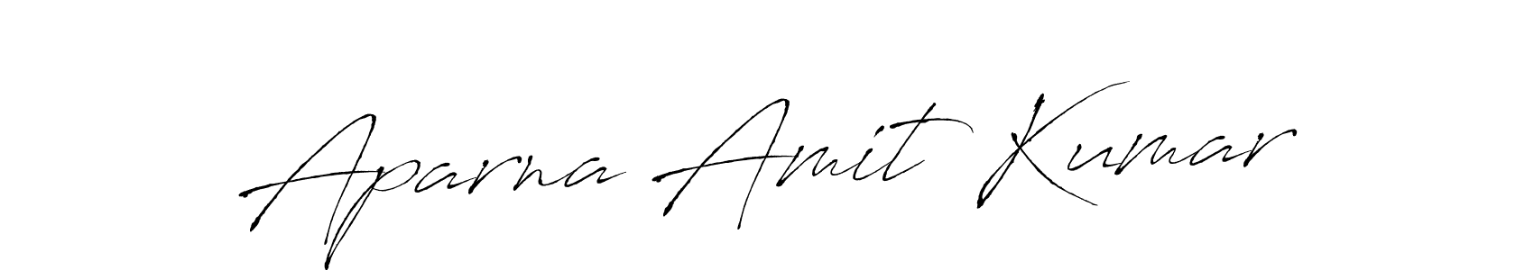 You should practise on your own different ways (Antro_Vectra) to write your name (Aparna Amit Kumar) in signature. don't let someone else do it for you. Aparna Amit Kumar signature style 6 images and pictures png