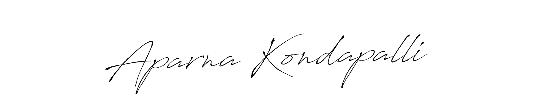 Use a signature maker to create a handwritten signature online. With this signature software, you can design (Antro_Vectra) your own signature for name Aparna Kondapalli. Aparna Kondapalli signature style 6 images and pictures png