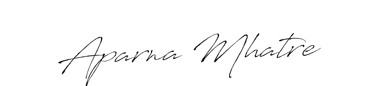 Make a short Aparna Mhatre signature style. Manage your documents anywhere anytime using Antro_Vectra. Create and add eSignatures, submit forms, share and send files easily. Aparna Mhatre signature style 6 images and pictures png