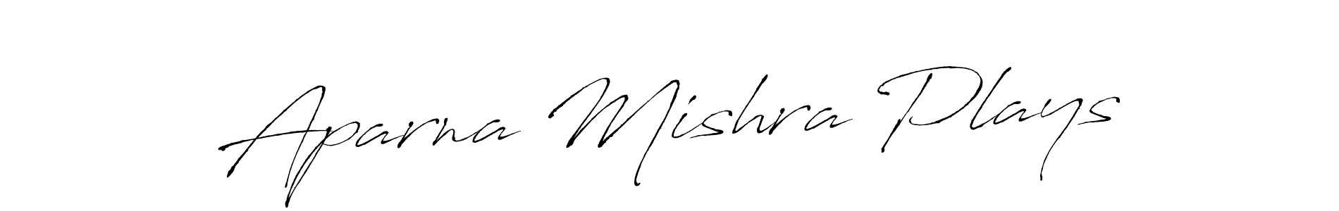 if you are searching for the best signature style for your name Aparna Mishra Plays. so please give up your signature search. here we have designed multiple signature styles  using Antro_Vectra. Aparna Mishra Plays signature style 6 images and pictures png