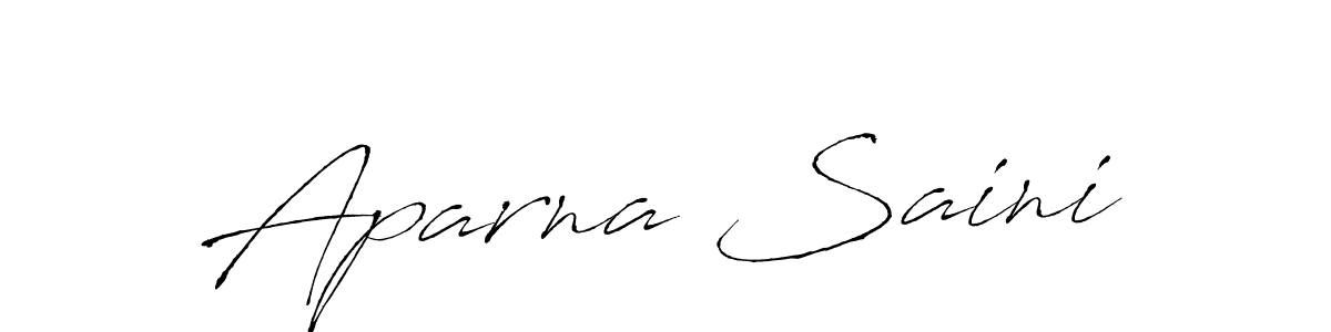 Make a short Aparna Saini signature style. Manage your documents anywhere anytime using Antro_Vectra. Create and add eSignatures, submit forms, share and send files easily. Aparna Saini signature style 6 images and pictures png