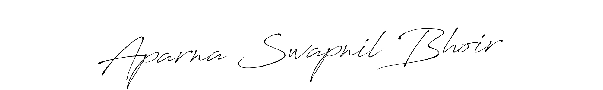 Also You can easily find your signature by using the search form. We will create Aparna Swapnil Bhoir name handwritten signature images for you free of cost using Antro_Vectra sign style. Aparna Swapnil Bhoir signature style 6 images and pictures png