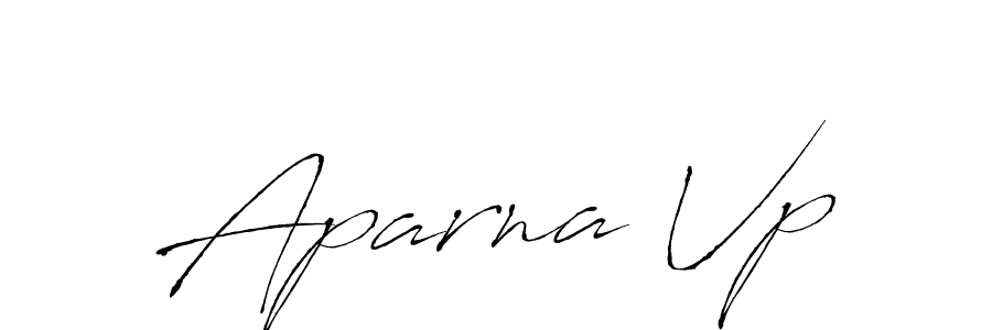 Use a signature maker to create a handwritten signature online. With this signature software, you can design (Antro_Vectra) your own signature for name Aparna Vp. Aparna Vp signature style 6 images and pictures png