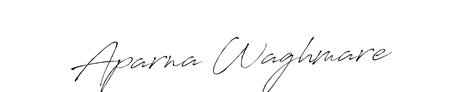 Create a beautiful signature design for name Aparna Waghmare. With this signature (Antro_Vectra) fonts, you can make a handwritten signature for free. Aparna Waghmare signature style 6 images and pictures png