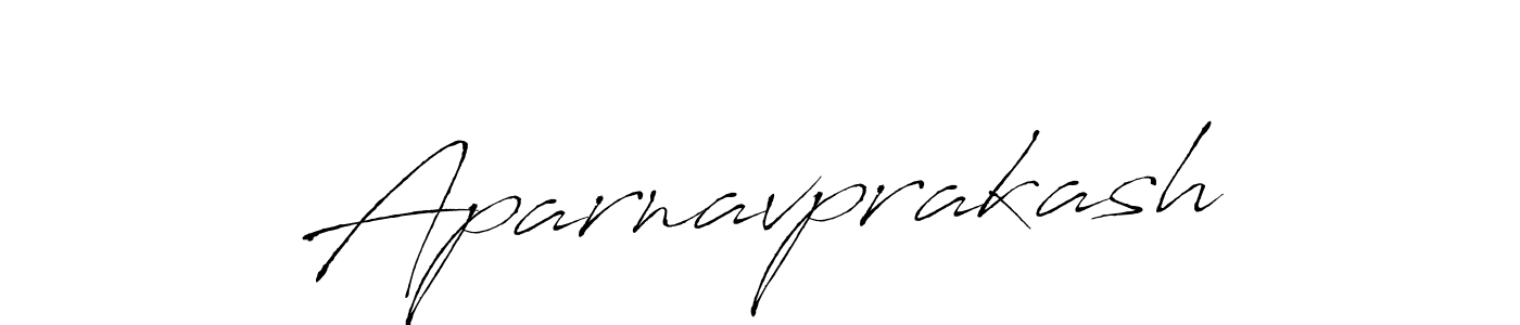Antro_Vectra is a professional signature style that is perfect for those who want to add a touch of class to their signature. It is also a great choice for those who want to make their signature more unique. Get Aparnavprakash name to fancy signature for free. Aparnavprakash signature style 6 images and pictures png