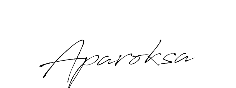 Create a beautiful signature design for name Aparoksa. With this signature (Antro_Vectra) fonts, you can make a handwritten signature for free. Aparoksa signature style 6 images and pictures png