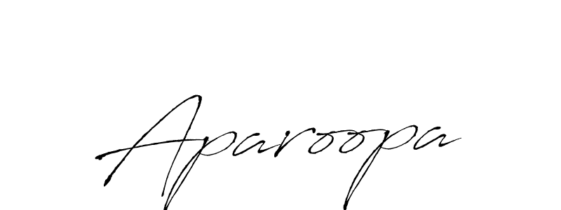 Design your own signature with our free online signature maker. With this signature software, you can create a handwritten (Antro_Vectra) signature for name Aparoopa. Aparoopa signature style 6 images and pictures png