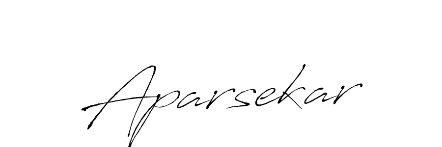 Design your own signature with our free online signature maker. With this signature software, you can create a handwritten (Antro_Vectra) signature for name Aparsekar. Aparsekar signature style 6 images and pictures png