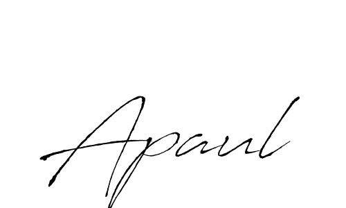How to make Apaul signature? Antro_Vectra is a professional autograph style. Create handwritten signature for Apaul name. Apaul signature style 6 images and pictures png