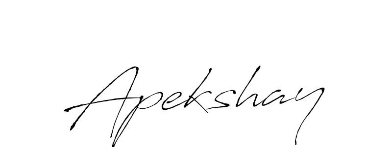 Use a signature maker to create a handwritten signature online. With this signature software, you can design (Antro_Vectra) your own signature for name Apekshay. Apekshay signature style 6 images and pictures png