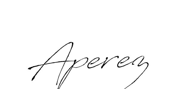 Antro_Vectra is a professional signature style that is perfect for those who want to add a touch of class to their signature. It is also a great choice for those who want to make their signature more unique. Get Aperez name to fancy signature for free. Aperez signature style 6 images and pictures png