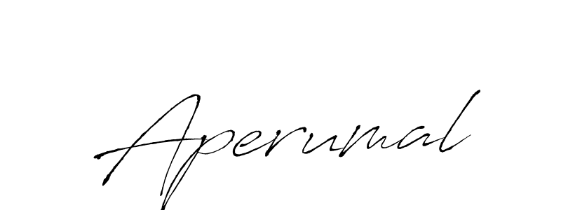 Aperumal stylish signature style. Best Handwritten Sign (Antro_Vectra) for my name. Handwritten Signature Collection Ideas for my name Aperumal. Aperumal signature style 6 images and pictures png