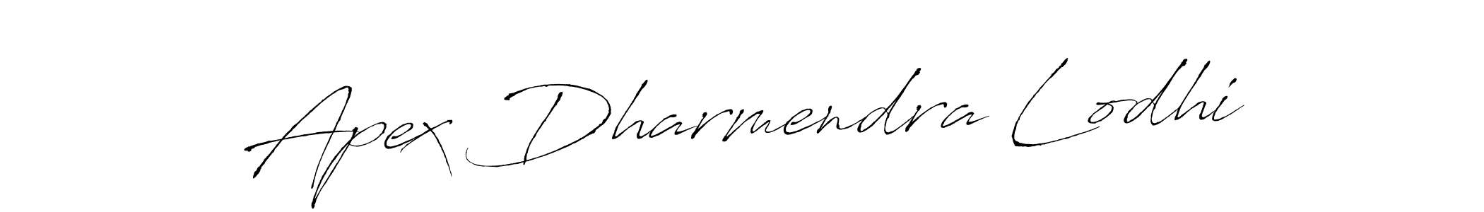 It looks lik you need a new signature style for name Apex Dharmendra Lodhi. Design unique handwritten (Antro_Vectra) signature with our free signature maker in just a few clicks. Apex Dharmendra Lodhi signature style 6 images and pictures png