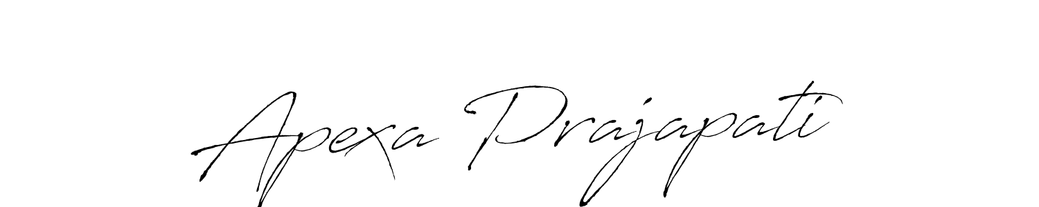 Use a signature maker to create a handwritten signature online. With this signature software, you can design (Antro_Vectra) your own signature for name Apexa Prajapati. Apexa Prajapati signature style 6 images and pictures png