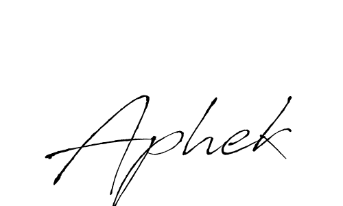 It looks lik you need a new signature style for name Aphek. Design unique handwritten (Antro_Vectra) signature with our free signature maker in just a few clicks. Aphek signature style 6 images and pictures png