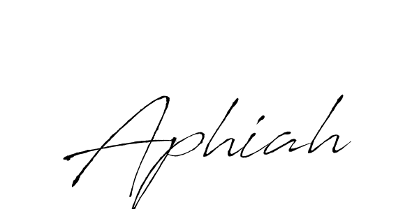 Also we have Aphiah name is the best signature style. Create professional handwritten signature collection using Antro_Vectra autograph style. Aphiah signature style 6 images and pictures png