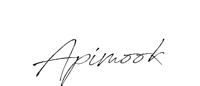 Use a signature maker to create a handwritten signature online. With this signature software, you can design (Antro_Vectra) your own signature for name Apimook. Apimook signature style 6 images and pictures png