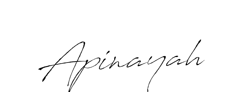 Also we have Apinayah name is the best signature style. Create professional handwritten signature collection using Antro_Vectra autograph style. Apinayah signature style 6 images and pictures png