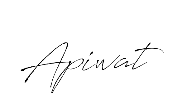 Also we have Apiwat name is the best signature style. Create professional handwritten signature collection using Antro_Vectra autograph style. Apiwat signature style 6 images and pictures png