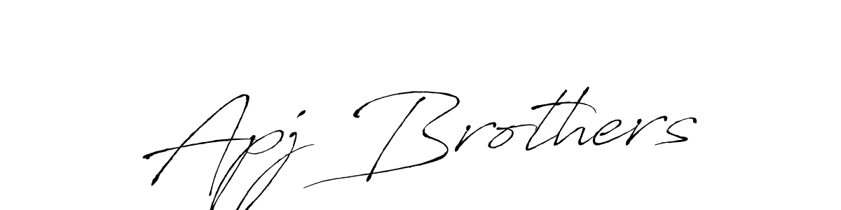 if you are searching for the best signature style for your name Apj Brothers. so please give up your signature search. here we have designed multiple signature styles  using Antro_Vectra. Apj Brothers signature style 6 images and pictures png