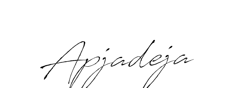 How to Draw Apjadeja signature style? Antro_Vectra is a latest design signature styles for name Apjadeja. Apjadeja signature style 6 images and pictures png