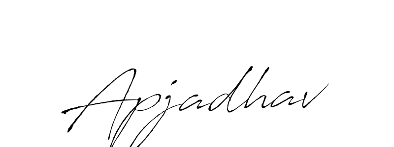 How to make Apjadhav name signature. Use Antro_Vectra style for creating short signs online. This is the latest handwritten sign. Apjadhav signature style 6 images and pictures png