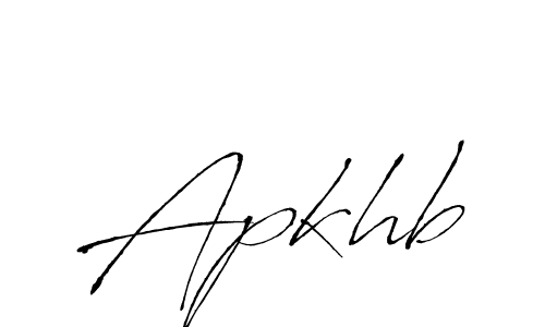 Create a beautiful signature design for name Apkhb. With this signature (Antro_Vectra) fonts, you can make a handwritten signature for free. Apkhb signature style 6 images and pictures png