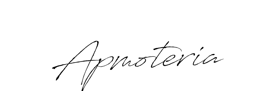 Also we have Apmoteria name is the best signature style. Create professional handwritten signature collection using Antro_Vectra autograph style. Apmoteria signature style 6 images and pictures png