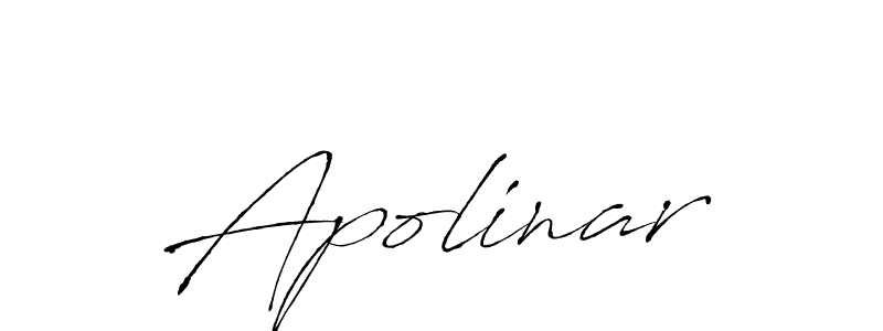 Also we have Apolinar name is the best signature style. Create professional handwritten signature collection using Antro_Vectra autograph style. Apolinar signature style 6 images and pictures png