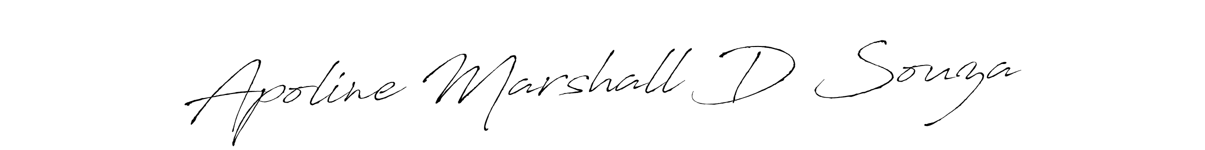 Once you've used our free online signature maker to create your best signature Antro_Vectra style, it's time to enjoy all of the benefits that Apoline Marshall D Souza name signing documents. Apoline Marshall D Souza signature style 6 images and pictures png