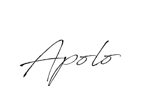 Use a signature maker to create a handwritten signature online. With this signature software, you can design (Antro_Vectra) your own signature for name Apolo. Apolo signature style 6 images and pictures png