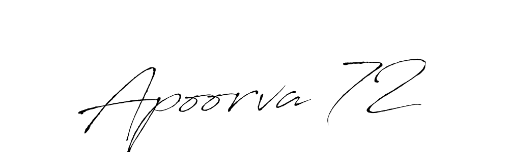 It looks lik you need a new signature style for name Apoorva 72. Design unique handwritten (Antro_Vectra) signature with our free signature maker in just a few clicks. Apoorva 72 signature style 6 images and pictures png
